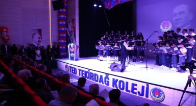 TED Tekirdağ Koleji törenle açıldı