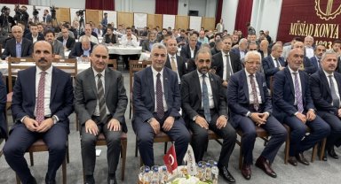 Ticaret Bakanı Bolat, MÜSİAD Konya Şubesi'nde konuştu: