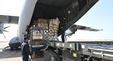 Türkiye'den Filistin'e insani yardımlar sürüyor