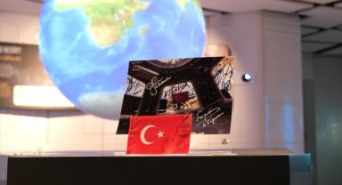 Uzaydan Türkiye'ye Cumhuriyet Bayramı hediyesi