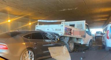 Zincirleme kazada 4 kişi yaralandı