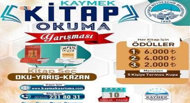 3’üncü Kitap Okuma Yarışması için kayıtlar devam ediyor