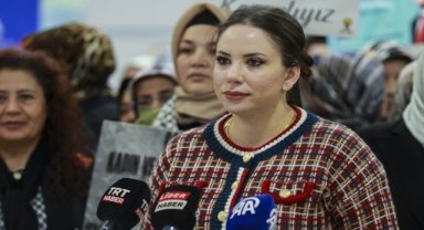 AK Parti Ankara İl Başkanlığında kadına yönelik şiddetle mücadele açıklaması 