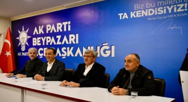 AK Parti Beypazarı İlçe Başkanlığı haftalık toplantısı yapıldı