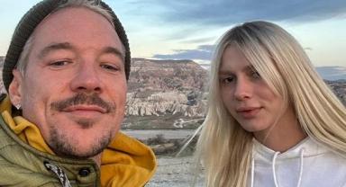 Aleyna Tilki Amerikalı ünlü DJ ve Prodüktör Diplo'yu Kapadokya'da ağırladı