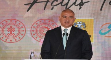 Bakan Ersoy, Konya'da Çatalhöyük Tanıtım ve Karşılama Merkezi açılışında konuştu: