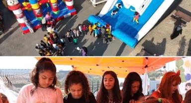 Bakan Mehmet Özhaseki paylaştı! Depremzede çocukların yüzü güldü…