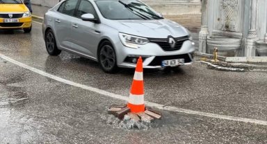 Balıkesir'de sağanak etkili oldu