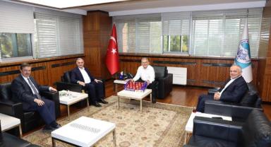 Başkan Büyükkılıç’a 3 İlçe Belediye Başkanından ziyaret