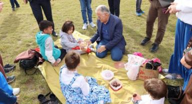 Başkan Büyükkılıç, Millet Bahçesi’ni dolduran vatandaşlarla buluştu