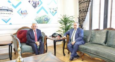 Başkan Büyükkılıç’tan Başkan Yalçın’a ziyaret