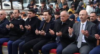 Başkan Öztürk Filistin için düzenlenen Kermes'e destek verdi