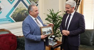 Başkan Yalçın'a Öğretmenler Günü ziyareti