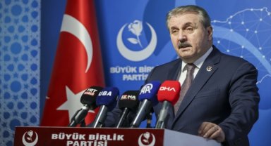 BBP Genel Başkanı Destici, basın toplantısı düzenledi: