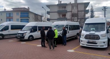 Beypazarı'nda öğrenci servisleri denetlendi