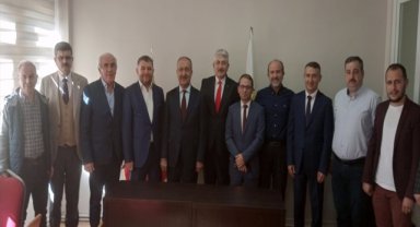 BİK Genel Müdürü Cavit Erkılınç Konya Gazeteciler Cemiyetini ziyaret etti: