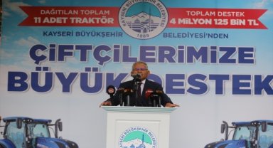 Büyükşehir Belediyesi tarım ve hayvancılığa 500 milyon lira yatırım yaptı