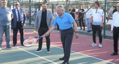Büyükşehir'in tenis kortlarından 60 bin vatandaş faydalandı