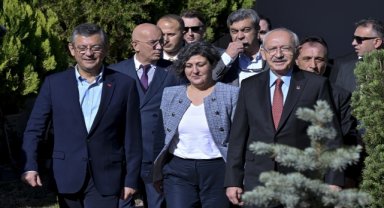 CHP Genel Başkanı Özel, Kılıçdaroğlu'nu evinde ziyaret etti