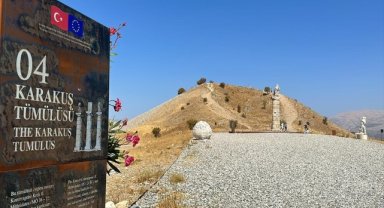 Depremlerde zarar gören Karakuş Tümülüsü'nü 5 ayda 21 bin kişi ziyaret etti