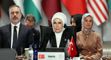 Emine Erdoğan, 3 dilde "Filistin İçin Tek Yürek" çağrısına destek istedi
