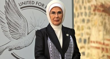 Emine Erdoğan: Ortak çağrımız, adil ve sürdürülebilir bir barış ve güvenlik isteyen milyarlarca insanın çağrısıdır