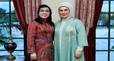 Emine Erdoğan, Vietnam Başbakanı'nın eşi Le Thi Bich Tuan ile görüştü