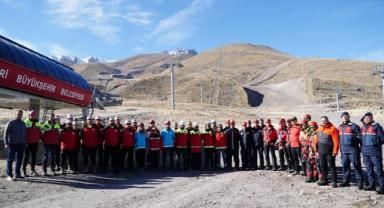 Erciyes’te Kurtarma Tatbikatı Düzenlendi