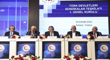 Ergün Atalay, Türk Devletleri Sendikalar Teşkilatı Genel Başkanlığına seçildi