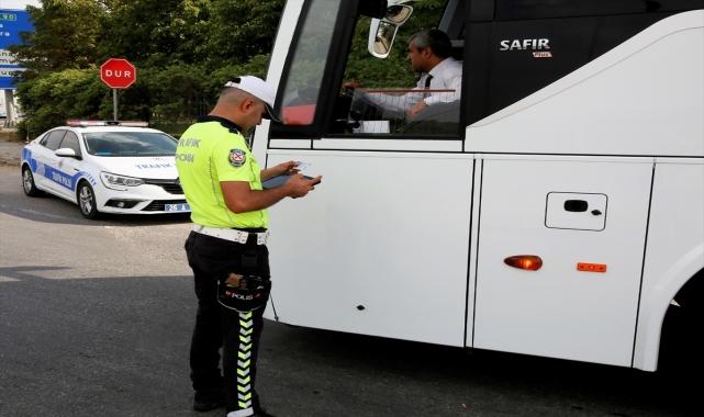 Eskişehir'de polis ekipleri tarafından son bir ayda 69 bin 414 araç denetlendi