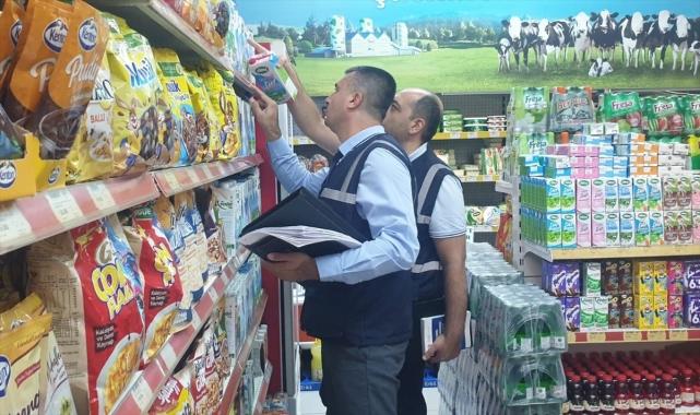 Eskişehir'deki marketlerde fiyat denetimi yapıldı