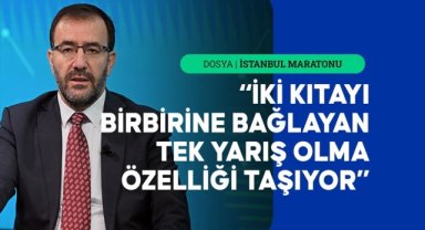Fatih Çintimar, İstanbul Maratonu'nun spor kültürünü geliştirdiğini vurguladı