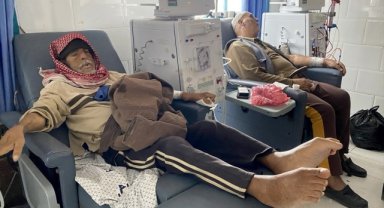 Gazze'deki Şifa Hastanesi'nin diyaliz bölümü yeniden hasta kabulüne başladı