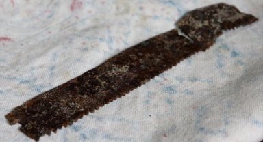 Hattuşa Antik Kenti'nde bulunan 2 bin 250 yıllık testere günümüzdekilerle benzerlik taşıyor