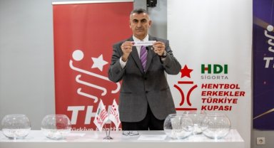 Hentbolda HDI Sigorta Erkekler Türkiye Kupası çeyrek final kuraları çekildi