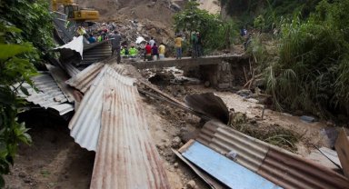 Honduras ve Guatemala'da şiddetli yağışlardan binlerce kişi etkilendi