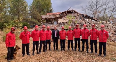 Ilgın'da arama kurtarma tatbikatı devam ediyor