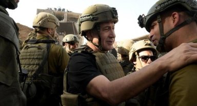 İsrail Başbakanı Netanyahu, işgal altındaki Gazze'nin kuzeyine gitti