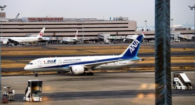 Japonya'nın en büyük havayollarından ANA, nisan-eylülde net karını artırdı
