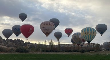 Kapadokya'da balon turu 12 gün aradan sonra yapılabildi