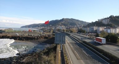 Karadeniz Sahil Yolu Çayeli-Trabzon istikameti ulaşıma açıldı