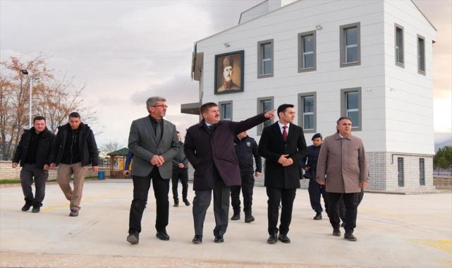 Karaman Valisi Sarıibrahim, Kazımkarabekir ilçesini ziyaret etti