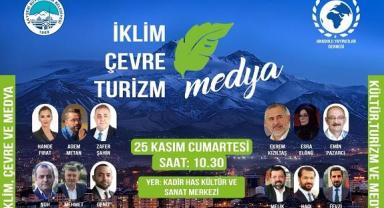 Kayseri'de İklim, Çevre ve Turizm Medya Konferansı düzenlenecek
