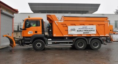 Kayseri OSB kış hazırlıklarını tamamladı