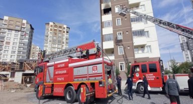 Kayseri'de bir evde çıkan yangın söndürüldü