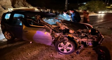 Kayseri'de trafik kazasında 1 kişi yaralandı