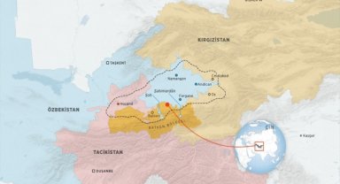Kırgız-Tacik sınırının yaklaşık 18 kilometresi daha belirlendi