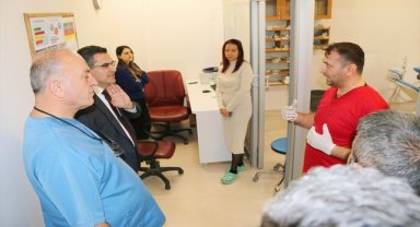 Kırıkkale İl Sağlık Müdürü Ağırtaş, ADSM'yi ziyaret etti