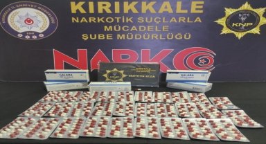 Kırıkkale'de uyuşturucu hap ele geçirildi