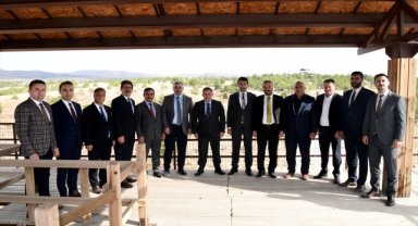 Kırşehir Valisi Buhara, Aşıkpaşa Tabiat Parkı'nda incelemede bulundu